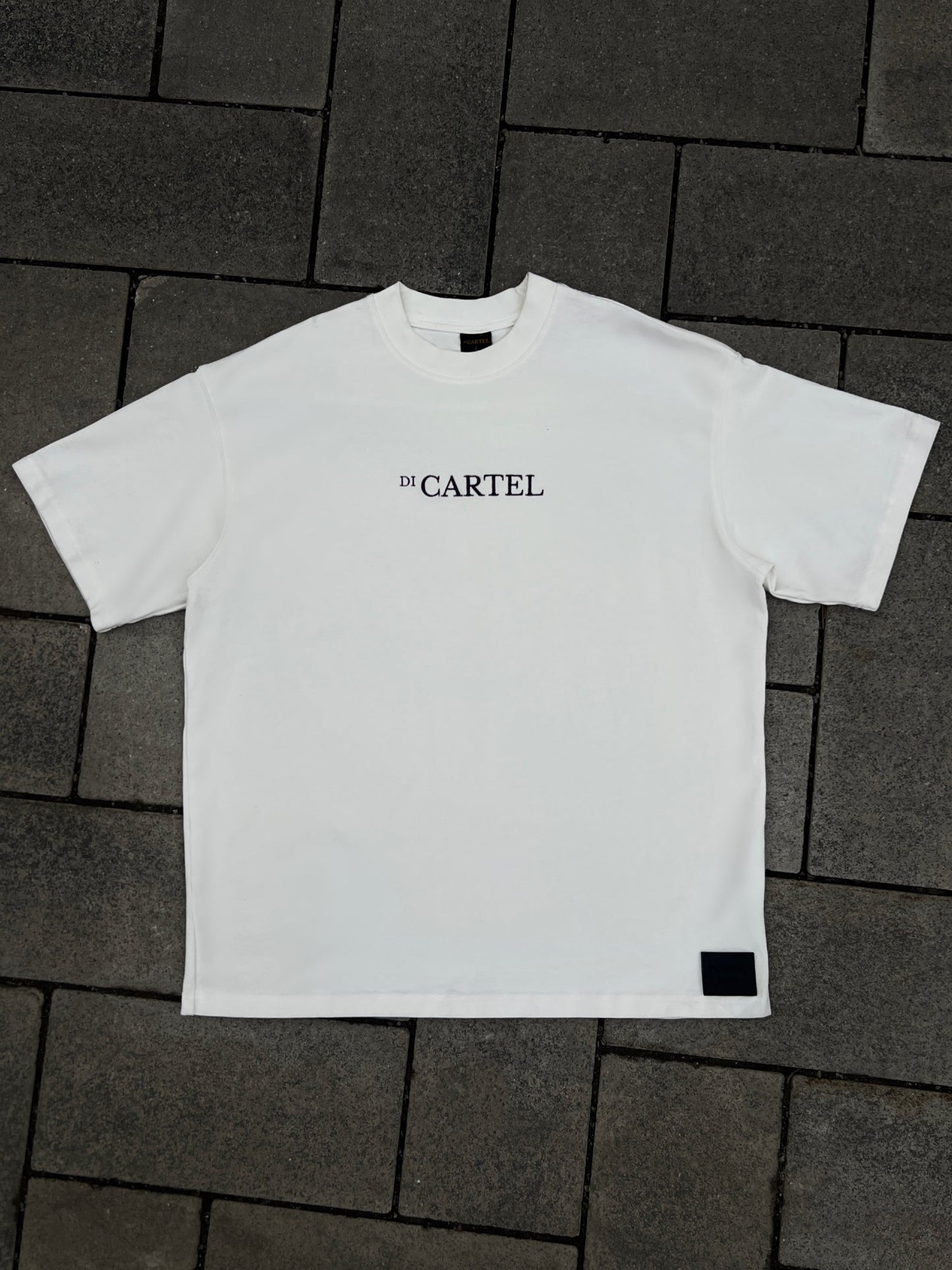 T-shirt blanc signature