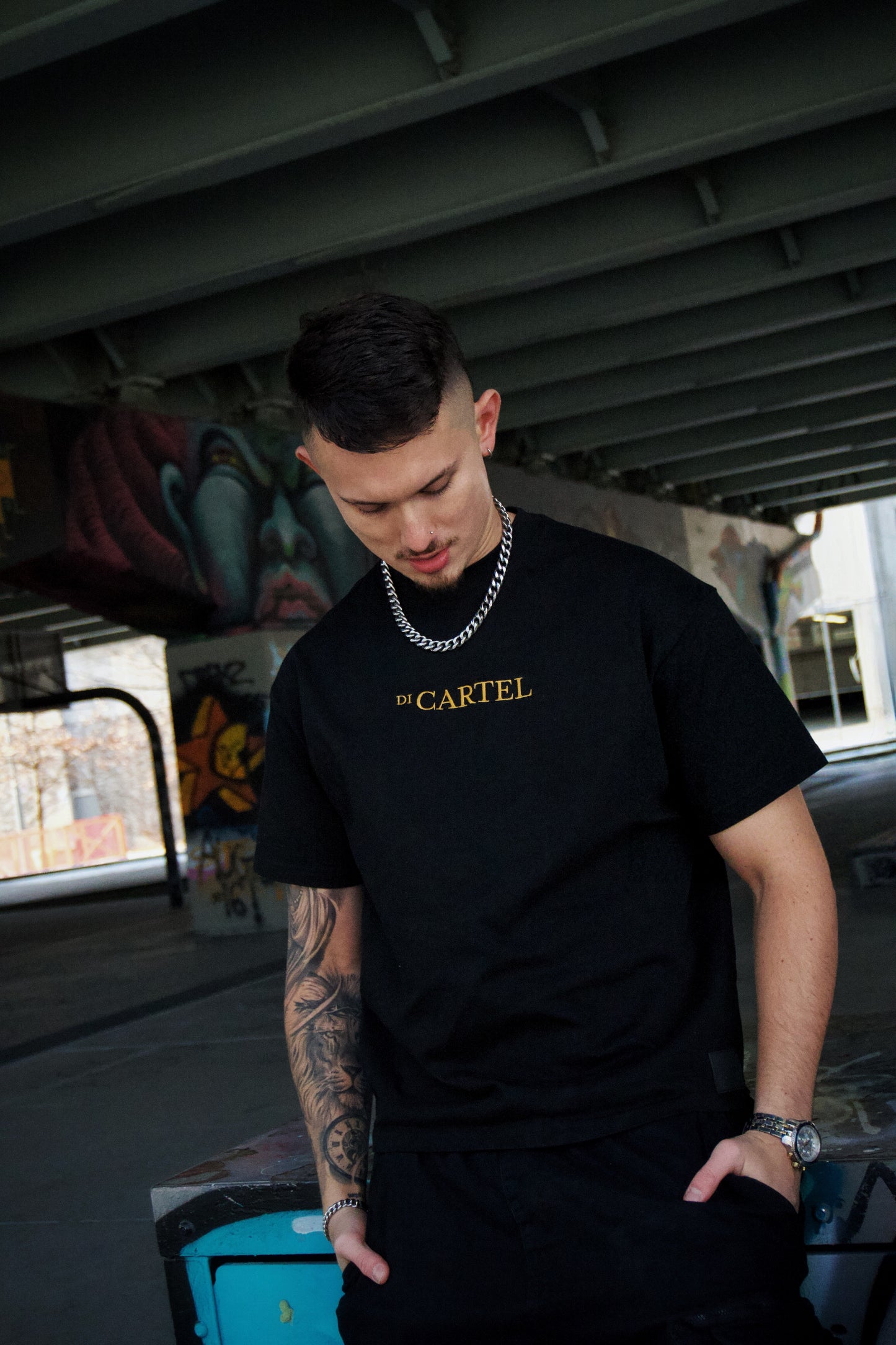 Signature Black Tee