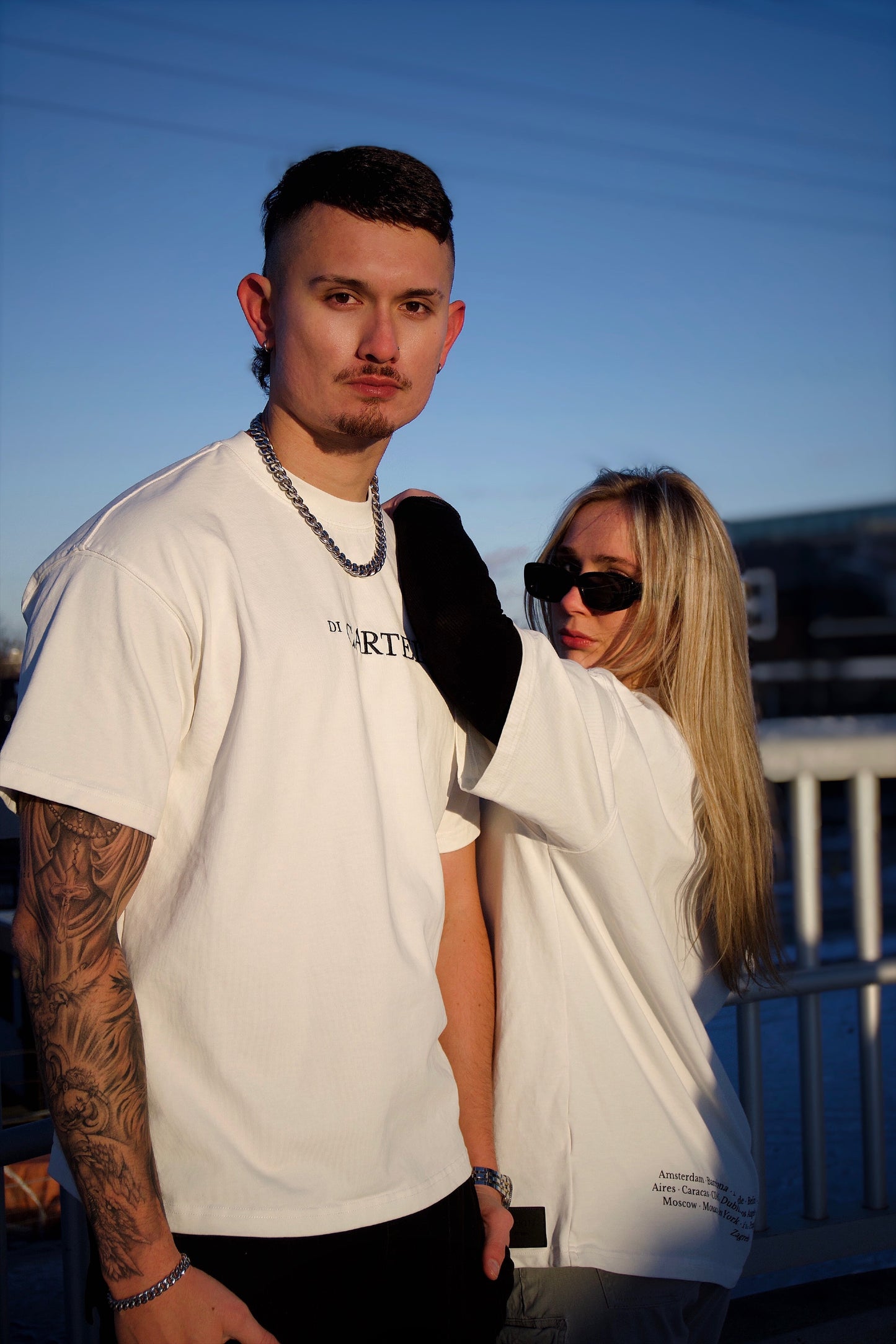 Signature White Tee