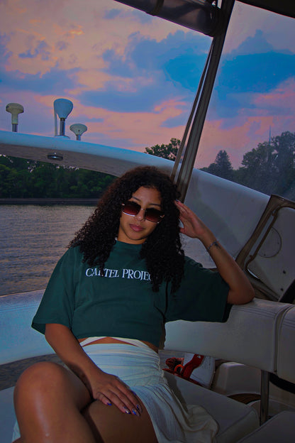 Green Acid Wash DC Tee